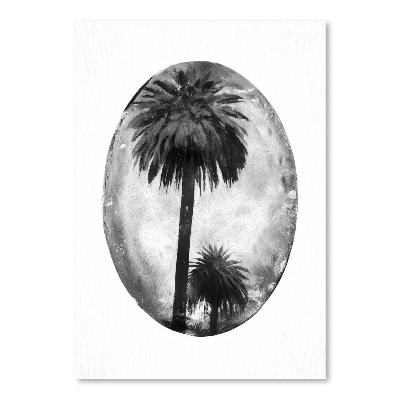 Chalk Palm Trees by Chaos &#x26; Wonder Design  Poster Art Print - Americanflat